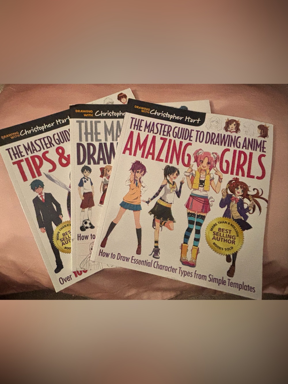 Drawing with Christopher Hart: The Master Guide to Drawing Anime 3 book set